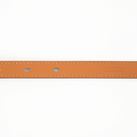 Hermes Belt Pop H 15 80cm H081087CK37080 Epsom Leather Gold Women's HERMES - Picture 3 of 8